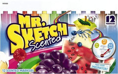 Mr. Sketch - Assorted Colors, Art Marker - Chisel Tip - Exact Tool & Supply
