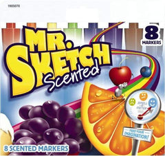 Mr. Sketch - Assorted Colors, Art Marker - Chisel Tip - Exact Tool & Supply