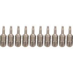 Wiha - T45 Power Bit - 1/4" Drive, 2" OAL - Exact Tool & Supply