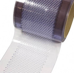 Aleco - Clear Replacement Vinyl Strip Standard Dock Curtain Strips - 12" Wide x 200' Long x 1/8" Thick, PVC - Exact Tool & Supply