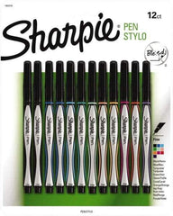 Sharpie - Fine Point Porous Point Pen - Assorted Colors - Exact Tool & Supply