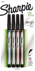 Sharpie - Fine Point Porous Point Pen - Assorted Colors - Exact Tool & Supply