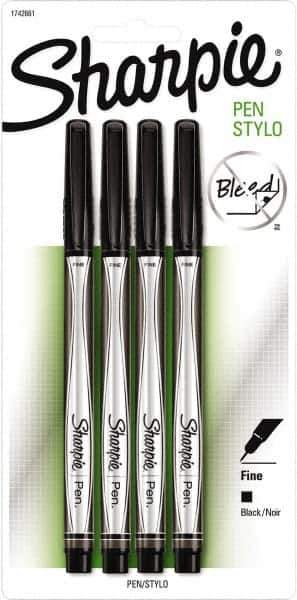 Sharpie - Fine Point Porous Point Pen - Black - Exact Tool & Supply