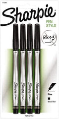 Sharpie - Fine Point Porous Point Pen - Black - Exact Tool & Supply