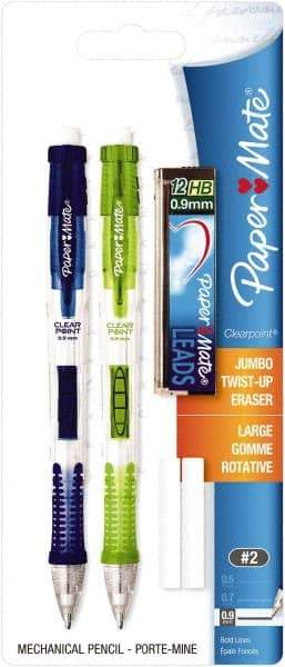 Paper Mate - 0.9mm Lead Mechanical Pencil - Black - Exact Tool & Supply