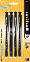 Uni-Ball - 1mm Stick Pen - Black - Exact Tool & Supply