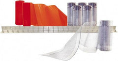 Aleco - 4' Door Width x 7' Door Height PVC Clear Smooth Anti-Insect Strip Door Kit - Clear - Exact Tool & Supply