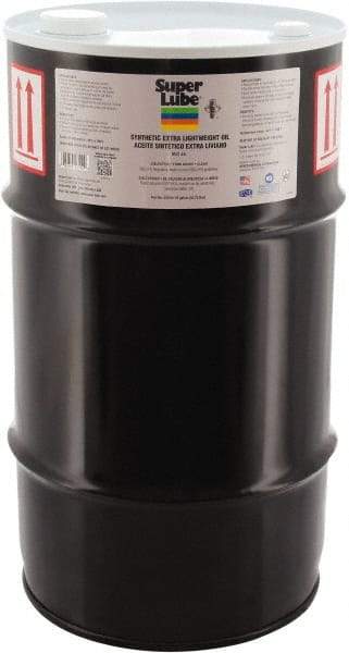 Synco Chemical - 15 Gal Drum, ISO 46, SAE 75W, Air Compressor Oil - -40°F to 500° - Exact Tool & Supply