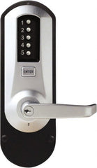 Kaba Access - Combination Entry with Key Override Lever Lockset for 1-3/4 to 2-1/4" Thick Doors - Exact Tool & Supply