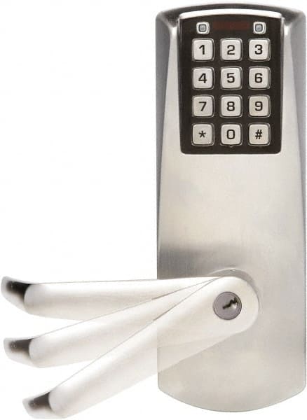 Kaba Access - Self Powered Combination Entry with Key Override Lever Lockset for 1-3/8 to 2-1/4" Thick Doors - Exact Tool & Supply