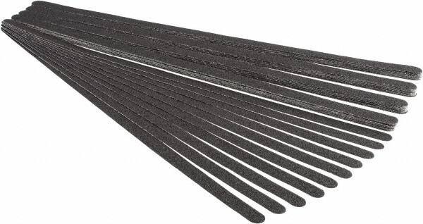 PRO-SAFE - Black Solid Color Anti-Slip Vinyl Cleat - 3/4" Wide x 2' Long, General Traffic - Exact Tool & Supply