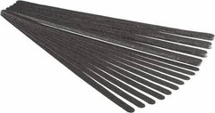 PRO-SAFE - Black Solid Color Anti-Slip Vinyl Cleat - 3/4" Wide x 2' Long, General Traffic - Exact Tool & Supply
