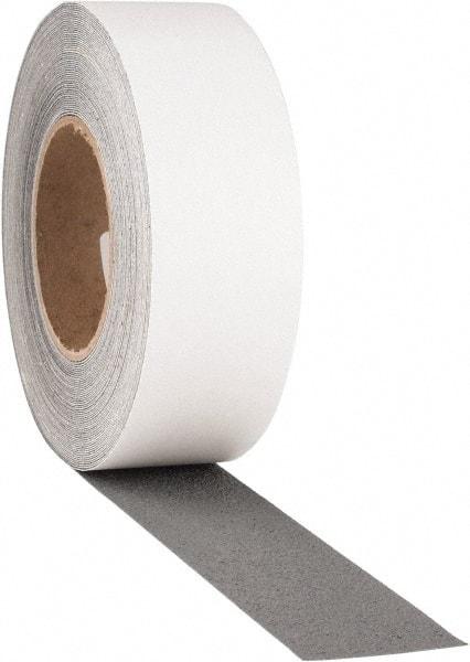 PRO-SAFE - Gray Solid Color Anti-Slip Vinyl Tape - 2" Wide x 60' Long, General Traffic - Exact Tool & Supply