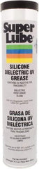 Synco Chemical - 14.1 oz Cartridge Silicone Heat-Transfer Grease - Translucent White, Food Grade, 450°F Max Temp, NLGIG 2, - Exact Tool & Supply