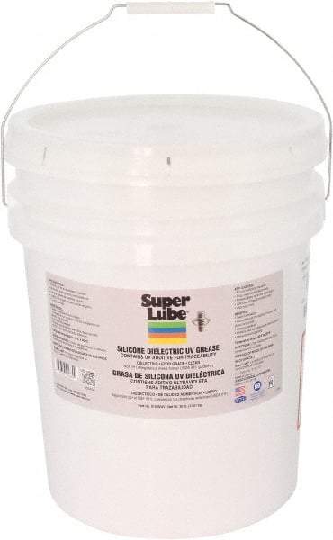 Synco Chemical - 30 Lb Pail Silicone Heat-Transfer Grease - Translucent White, Food Grade, 450°F Max Temp, NLGIG 2, - Exact Tool & Supply