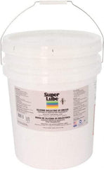 Synco Chemical - 30 Lb Pail Silicone Heat-Transfer Grease - Translucent White, Food Grade, 450°F Max Temp, NLGIG 2, - Exact Tool & Supply