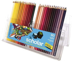 Prismacolor - Scholar Colored Pencil - Assorted Colors - Exact Tool & Supply