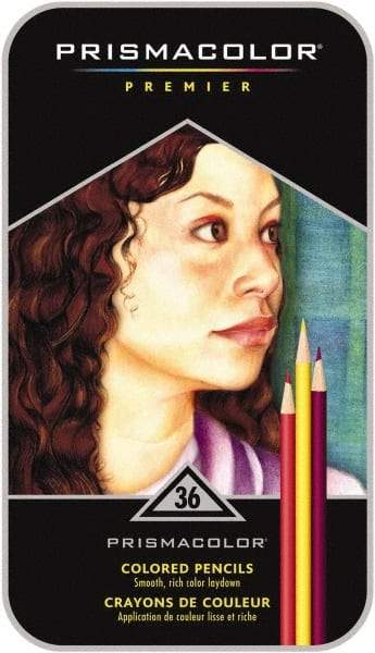 Prismacolor - Premier Colored Pencil - Assorted Colors - Exact Tool & Supply