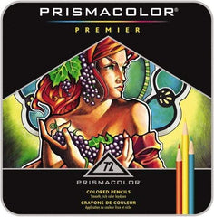 Prismacolor - Premier Colored Pencil - Assorted Colors - Exact Tool & Supply