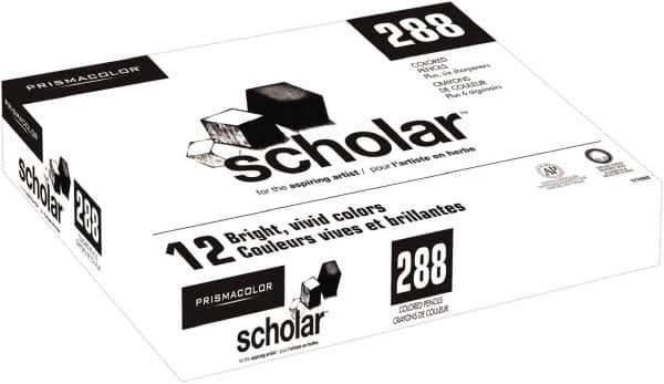 Prismacolor - Scholar Colored Pencil - Assorted Colors - Exact Tool & Supply
