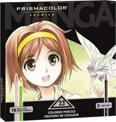 Prismacolor - Manga Colored Pencil - Assorted Colors - Exact Tool & Supply