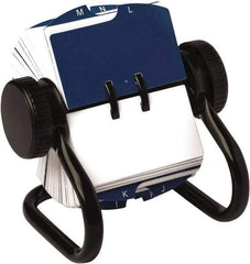 Rolodex - 500 Open Rotary - 6-1/2 x 5-5/8 x 5-1/8" - Exact Tool & Supply