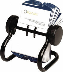 Rolodex - 400 Open Rotary - 6-1/2 x 5-5/8 x 5-1/8" - Exact Tool & Supply
