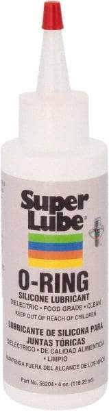 Synco Chemical - 4 oz Bottle Lubricant - Clear, -58°F to 392°F, Food Grade - Exact Tool & Supply