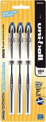 Uni-Ball - Roller Ball 0.8mm Stick Pen - Blue & Black - Exact Tool & Supply