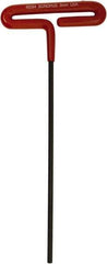 Bondhus - 5mm Hex, T-Handle Cushion Grip, Hex Key - 248mm OAL, Metric System of Measurement - Exact Tool & Supply