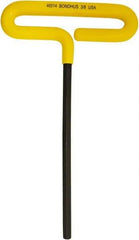Bondhus - 3/8" Hex, T-Handle Cushion Grip, Hex Key - 267mm OAL, Inch System of Measurement - Exact Tool & Supply