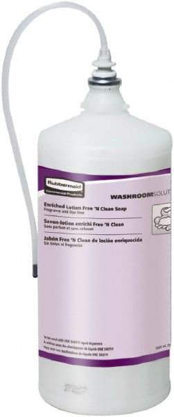 Rubbermaid - 1,600 mL Dispenser Refill Lotion Hand Cleaner - White, Fragrance Free Scent - Exact Tool & Supply