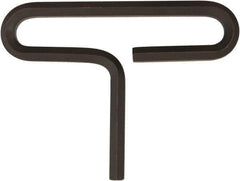 Bondhus - 3/8" Hex, T-Handle Cushion Grip, Hex Key - 4-1/2" OAL, Protanium High Torque Steel, Inch System of Measurement - Exact Tool & Supply