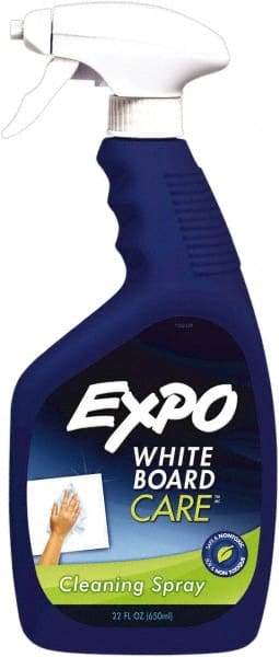 Expo - 22 oz Cleaning Spray Dry Erase Surface Cleaner - For Use with Dry Erase Marker Boards & White Boards - Exact Tool & Supply