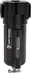 PRO-SOURCE - 48 CFM Oil/Water Condensate Separation Filter - 1/4" 250 psi, Manual Drain - Exact Tool & Supply