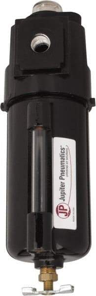 PRO-SOURCE - 45 CFM Oil Removal Filter - 3/8" 250 psi, Manual Drain - Exact Tool & Supply