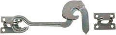 National Mfg. - 8" Bar Latch Length, Steel Gate Latch - Zinc Plated - Exact Tool & Supply