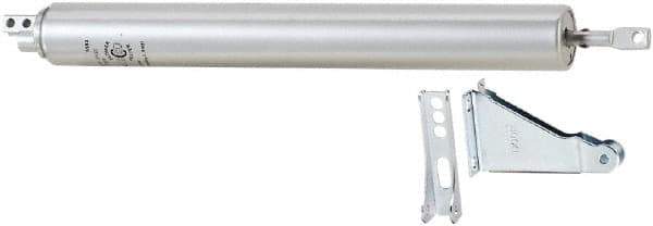 National Mfg. - 11-1/4" Closer Body Length, Storm & Screen Door Closer Manual Damper - Alumite Finish - Exact Tool & Supply