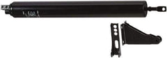 National Mfg. - 11-1/4" Closer Body Length, Storm & Screen Door Closer Manual Damper - Black Finish - Exact Tool & Supply