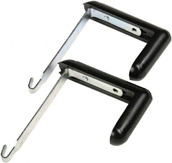 Quartet - Office Cubicle Hanger - Use with 1-1/2 to 3" Thick Partition Walls - Exact Tool & Supply