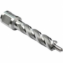 Cleveland Steel Tool - 1/2" Diam x 2" Deep High Speed Steel Annular Cutter - Exact Tool & Supply