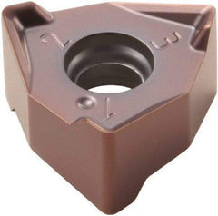 Seco - XNEX080612 M13 Grade MK2050 Carbide Milling Insert - TiSiN/TiAlN Finish, 1/4" Thick, 0.491" Inscribed Circle - Exact Tool & Supply