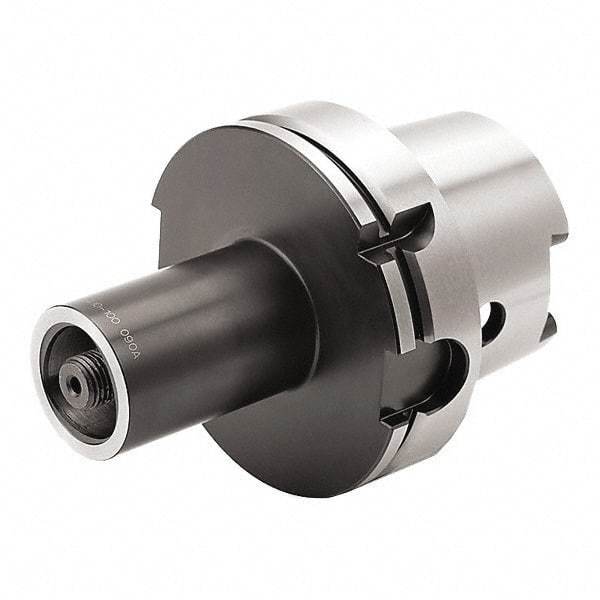 Seco - C6 System Size, HSK100T Taper, Modular Tool Holding System Adapter - 110mm Projection, 63mm OAL, Through Coolant - Exact Tool & Supply