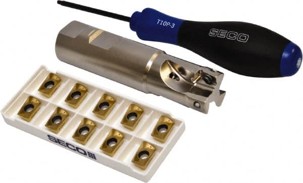 Seco - Indexable End Mill Sets - Exact Tool & Supply