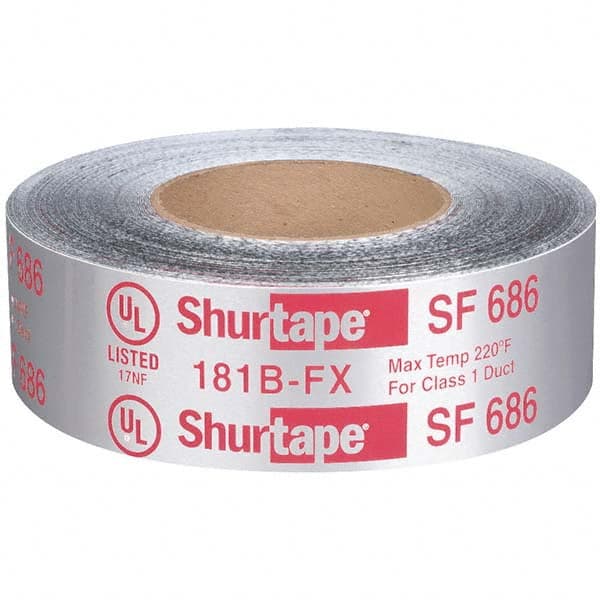 Shurtape - SF 686 UL 181B-FX Listed/Printed ShurMASTIC Butyl Foil Tape - Exact Tool & Supply