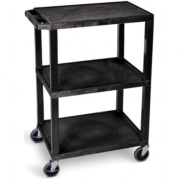 Luxor - Carts Type: Utility Cart Load Capacity (Lb.): 300 - Exact Tool & Supply