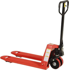 Vestil - 5,500 Lb Capacity, 7-3/4" Lift Economy Pallet Truck - 2-7/8" Min Lift Height, 36" Fork Length x 20" Fork Width, 20" Overall Width - Exact Tool & Supply