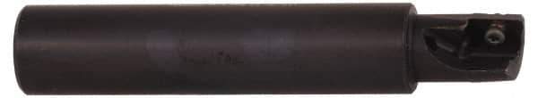Kennametal - 1-1/4" Cut Diam, 0.392" Max Depth of Cut, 1-1/4" Shank Diam, 8" OAL, Indexable Square Shoulder End Mill - EC10.., EP10.. Inserts, Cylindrical Shank, 0° Lead Angle, Through Coolant - Exact Tool & Supply