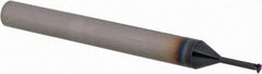 Scientific Cutting Tools - 48 to 72 TPI, Internal/External Single Profile Thread Mill - #3" Noml Diam, 0.072" Cut Diam, 3/16" Shank Diam, 3 Flute, 0.04" Neck Diam, 1/4" Neck Length, 2" OAL, AlTiN+ Finish - Exact Tool & Supply