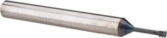 Scientific Cutting Tools - #6-32 UNC, 0.1" Cutting Diam, 3 Flute, Solid Carbide Helical Flute Thread Mill - Internal Thread, 0.4" LOC, 2-1/2" OAL, 1/4" Shank Diam - Exact Tool & Supply